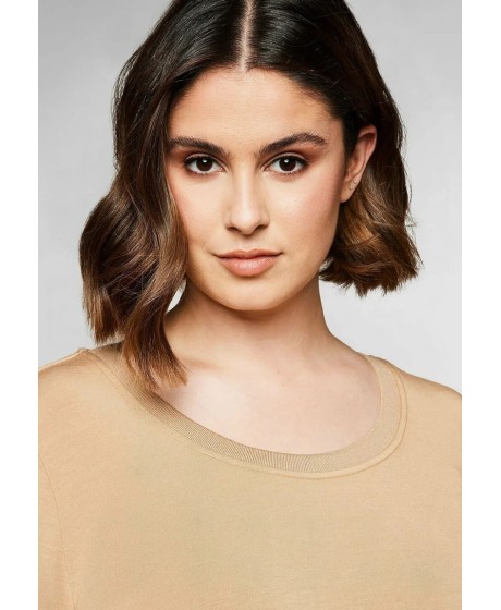 Sheego švelnūs marškinėliai trumpomis rankovėmis