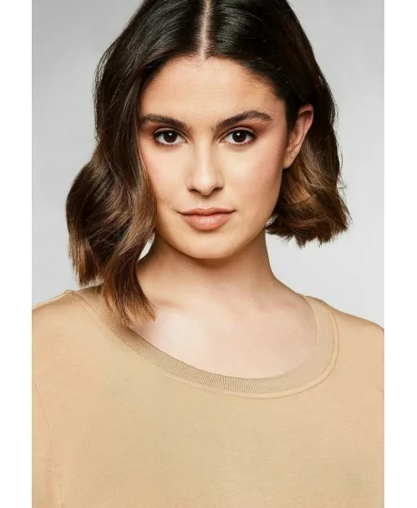 Sheego švelnūs marškinėliai trumpomis rankovėmis