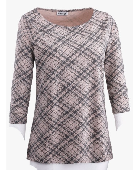 COLLECTION L trikotažo palaidinė 3/4 ilgio rankovėmis