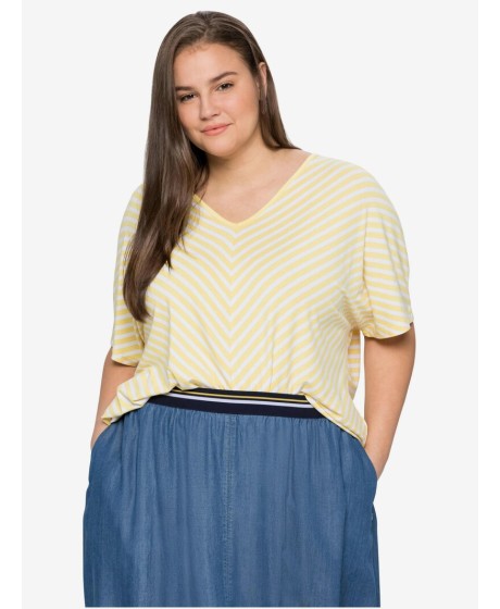 Sheego trikotažo marškinėliai (padidinti)