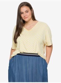 Sheego trikotažo marškinėliai (padidinti)