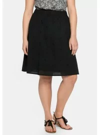 Sheego medvilnės sijonas su pamušalu