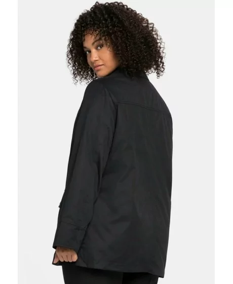 Trumpas Sheego lietpaltis su išsegamu pašiltinimu