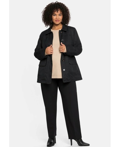 Trumpas Sheego lietpaltis su išsegamu pašiltinimu