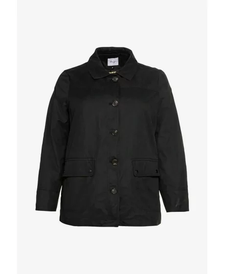 Trumpas Sheego lietpaltis su išsegamu pašiltinimu