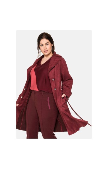 Veliūrinis Sheego lietpaltis