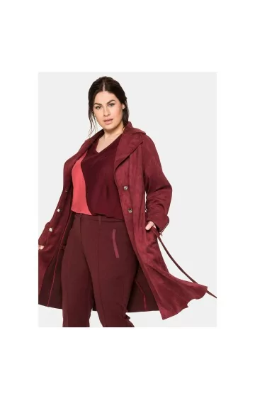 Veliūrinis Sheego lietpaltis