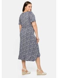 Sheego trikotažo suknelė sparnelių tipo rankovėmis