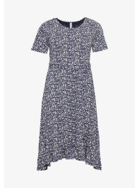 Sheego trikotažo suknelė sparnelių tipo rankovėmis