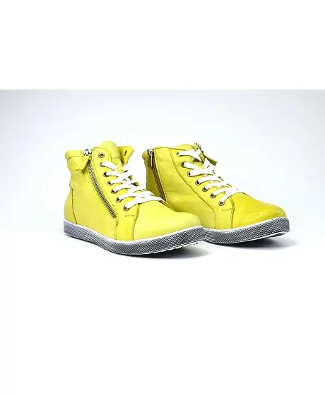 Natūralios odos Sheego laisvalaikio aulinukai