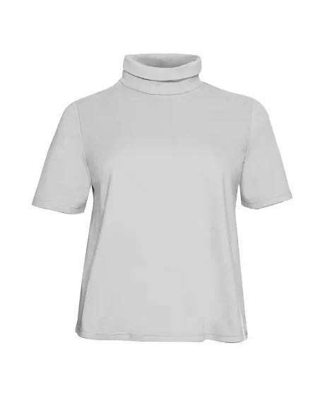 Sheego trikotažo palaidinė paaukštinta apykakle