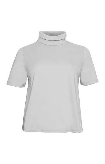 Sheego trikotažo palaidinė paaukštinta apykakle