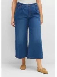 Platūs Sheego džinsai 7/8 ilgio