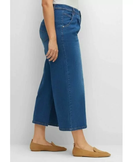 Platūs Sheego džinsai 7/8 ilgio