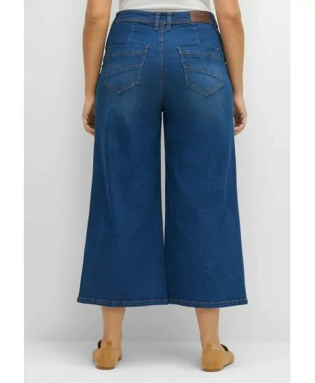 Platūs Sheego džinsai 7/8 ilgio