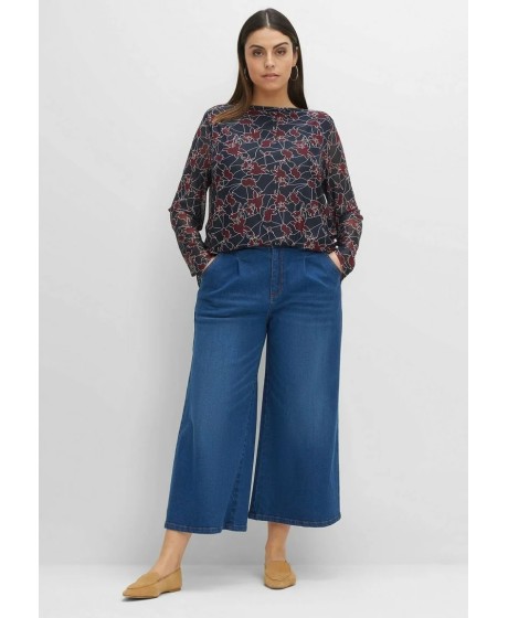 Platūs Sheego džinsai 7/8 ilgio