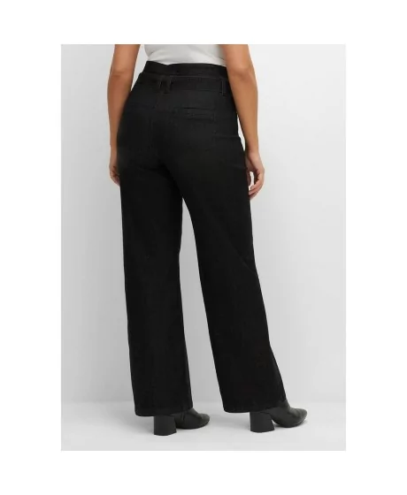 Platūs Sheego džinsai aukštu juosmeniu