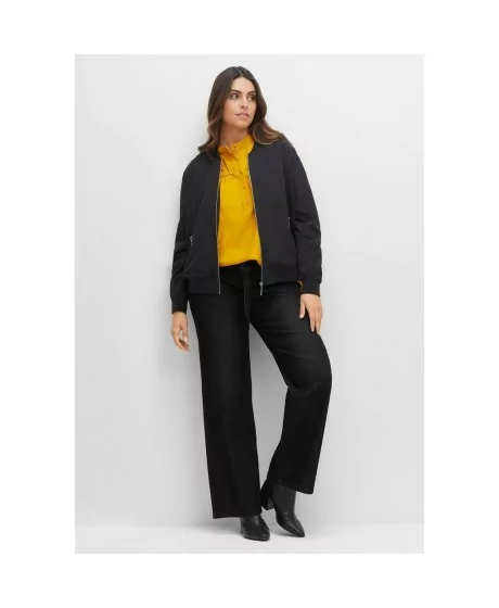 Platūs Sheego džinsai aukštu juosmeniu