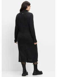 Tiesaus silueto Sheego megzta suknelė su kašmyru