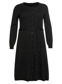 Raštuoto mezgimo Sheego suknelė