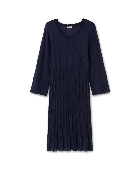 Megzta Sheego suknelė gilia V formos iškirpte