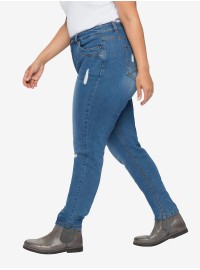 Siauro kirpimo Sheego džinsai aukštoms moterims