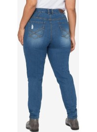 Siauro kirpimo Sheego džinsai aukštoms moterims