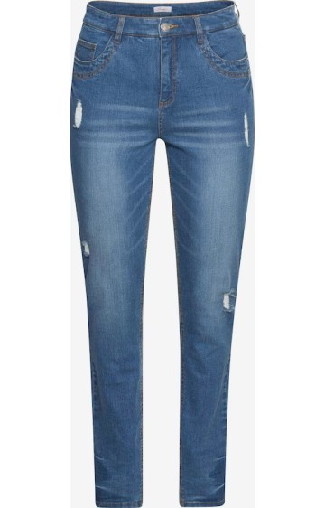 Siauro kirpimo Sheego džinsai aukštoms moterims