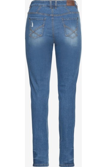 Siauro kirpimo Sheego džinsai aukštoms moterims