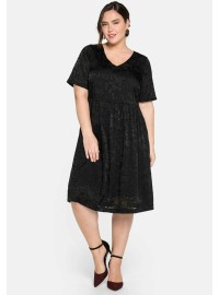 Puošni Sheego suknelė V formos iškirpte