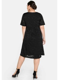 Puošni Sheego suknelė V formos iškirpte