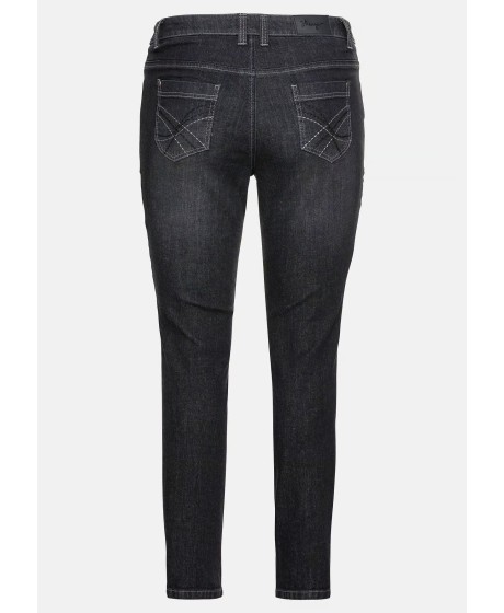 Sheego džinsai su kūno formavimo šortukais