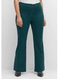 Platėjančios Sheego kelnės aukštu juosmeniu