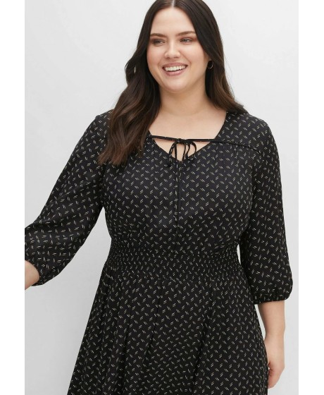 Maxi ilgio Sheego viskozės suknelė