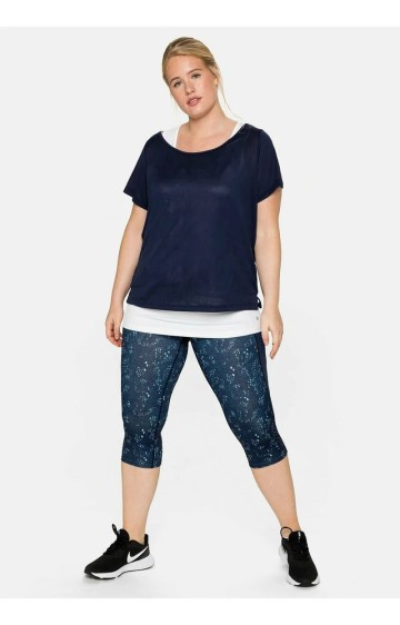 Sheego kapri stiliaus kelnės-tamprės