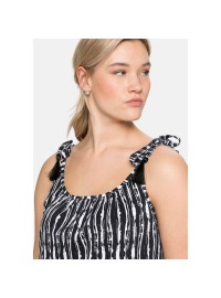 Sheego tvirto medvilnės trikotažo suknelė