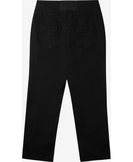 Sheego medvilnės kelnės paaukštintu juosmeniu