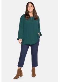 Sheego 7/8 ilgio viskozės kelnės