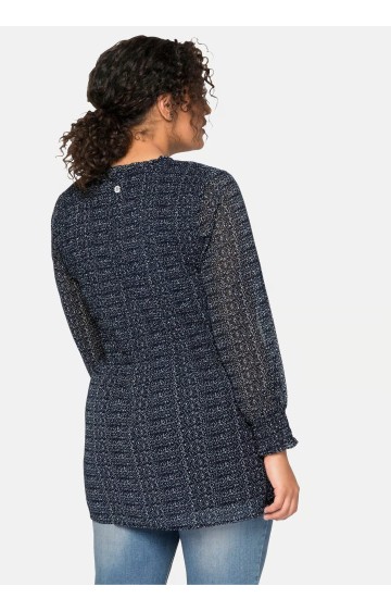 Sheego dvisluoksnė šifono tunika