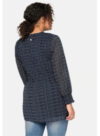 Sheego dvisluoksnė šifono tunika