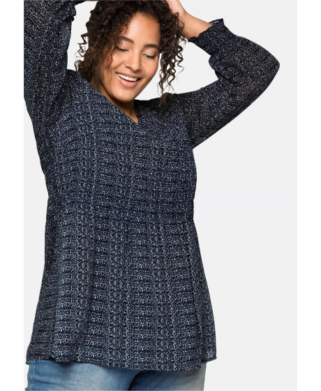 Sheego dvisluoksnė šifono tunika