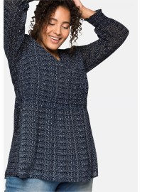 Sheego dvisluoksnė šifono tunika