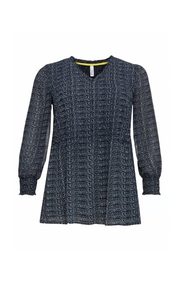 Sheego dvisluoksnė šifono tunika