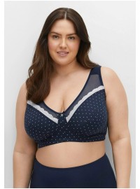 Sheego medvilnės liemenėlė be lankelių