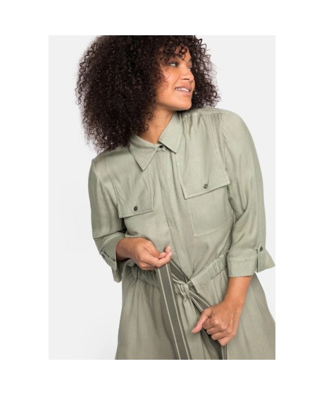 Sheego marškinių tipo suknelė 3/4 ilgio rankovėmis