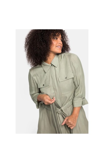 Sheego marškinių tipo suknelė 3/4 ilgio rankovėmis