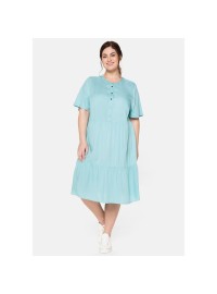 Sheego viskozės suknelė trumpomis rankovėmis