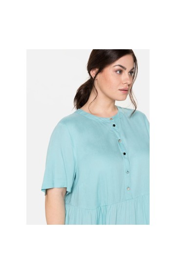 Sheego viskozės suknelė trumpomis rankovėmis