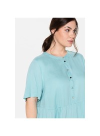 Sheego viskozės suknelė trumpomis rankovėmis