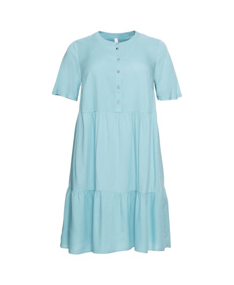 Sheego viskozės suknelė trumpomis rankovėmis